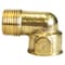 Homeplus+ ATC 3/8 in. FPT X 3/8 in. D MPT Brass 90 Degree Street Elbow 6JC120910711021 - alternate 1